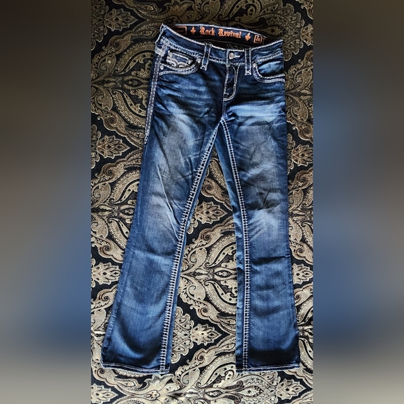 Rock Rival Celinda mid rise boot jeans - Picture 11 of 12